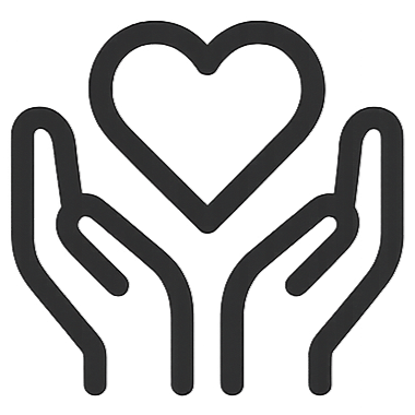 Waarom schenken logo